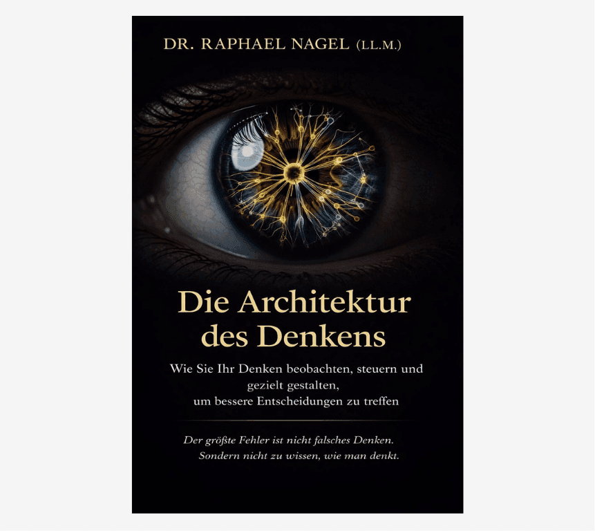 DIE ARCHITEKTUR DES DENKENS cover